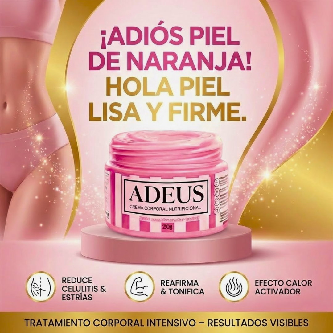 Adeus: Crema reparadora para la piel PROMOCIÓN ×3