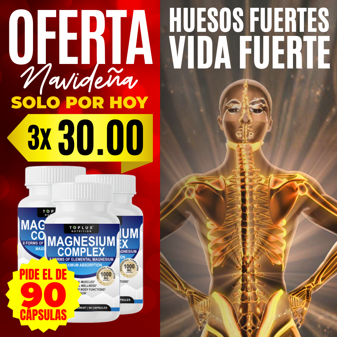Magnesium Complex PROMOCIÓN 3 FRASCOS