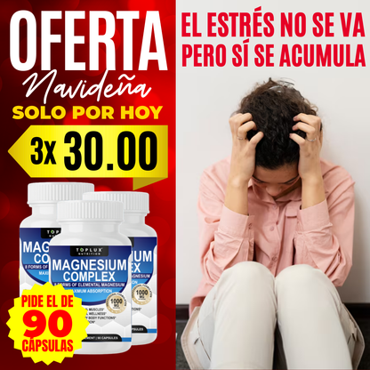 Magnesium Complex PROMOCIÓN 3 FRASCOS