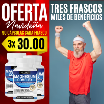Magnesium Complex PROMOCIÓN 3 FRASCOS