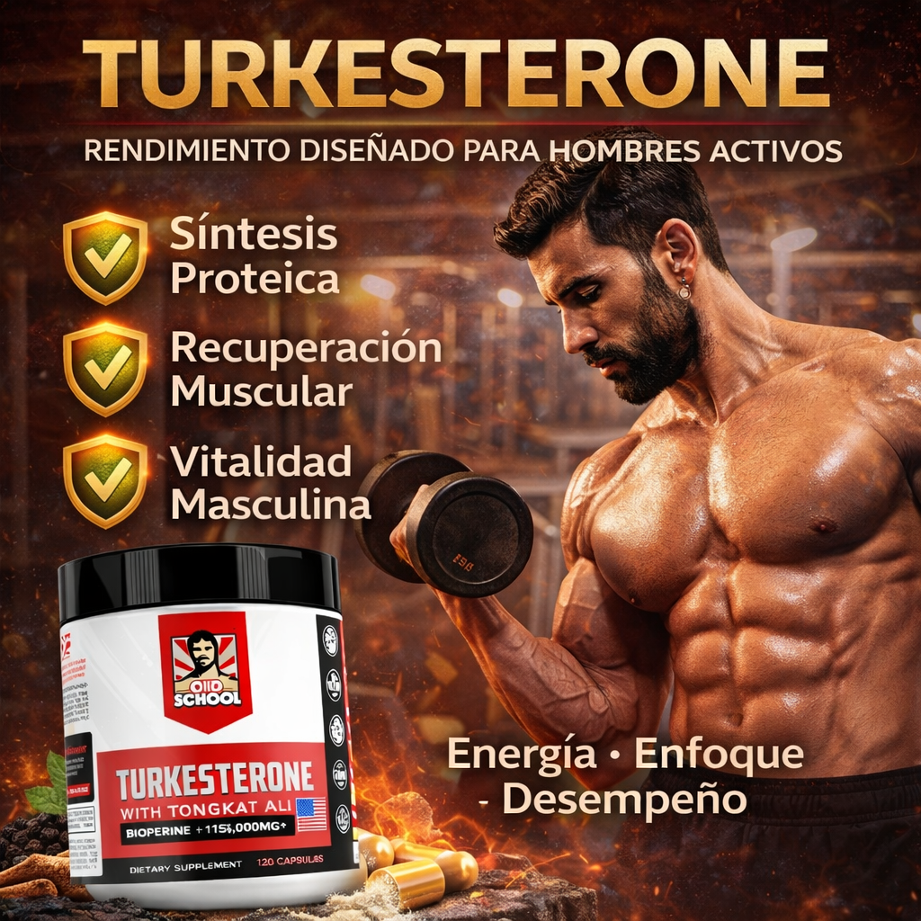 Turkesterone Potencia tu energía y rendimiento cada día