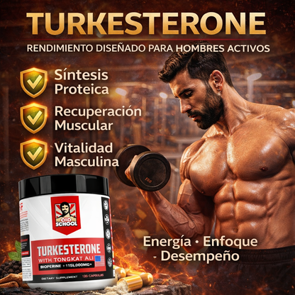 Turkesterone Potencia tu energía y rendimiento cada día